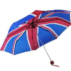 Flag Umbrellas|Mens Folding Umbrellas-Umbrella Heaven Union Jack Compact Telescopic Umbrella