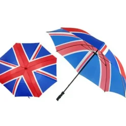Windproof Golf Umbrellas|Golf Umbrellas-Umbrella Heaven Union Jack Golf Umbrella