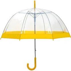 Dome Umbrellas-Umbrella Heaven Vision Clear Dome Umbrella Choice of 5 Colours