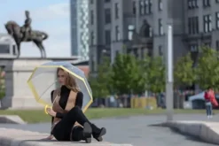 Dome Umbrellas-Umbrella Heaven Vision Clear Dome Umbrella Choice of 5 Colours