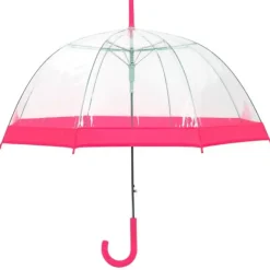 Dome Umbrellas-Umbrella Heaven Vision Clear Dome Umbrella Choice of 5 Colours