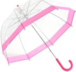 Dome Umbrellas-Umbrella Heaven Vision Clear Dome Umbrella Choice of 5 Colours