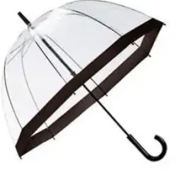 Dome Umbrellas-Umbrella Heaven Vision Clear Dome Umbrella Choice of 5 Colours