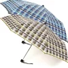 Windproof Umbrellas|Mens Designer Umbrellas-Umbrella Heaven VOGUE Cabra Folding Plaid Umbrella 4 designs