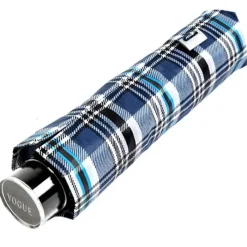 Windproof Umbrellas|Mens Designer Umbrellas-Umbrella Heaven VOGUE Cabra Folding Plaid Umbrella 4 designs