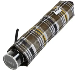 Windproof Umbrellas|Mens Designer Umbrellas-Umbrella Heaven VOGUE Cabra Folding Plaid Umbrella 4 designs