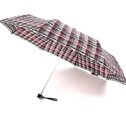Windproof Umbrellas|Mens Designer Umbrellas-Umbrella Heaven VOGUE Cabra Folding Plaid Umbrella 4 designs