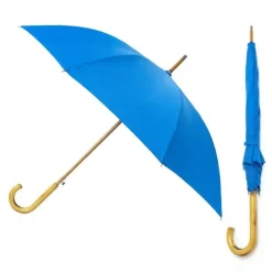 Windproof Umbrellas|Mens Windproof Umbrella-Umbrella Heaven Warwick Mid Windproof Walking Umbrella Blue
