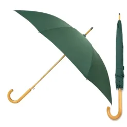 Windproof Umbrellas|Mens Windproof Umbrella-Umbrella Heaven Warwick Waterproof Walking Umbrella Green