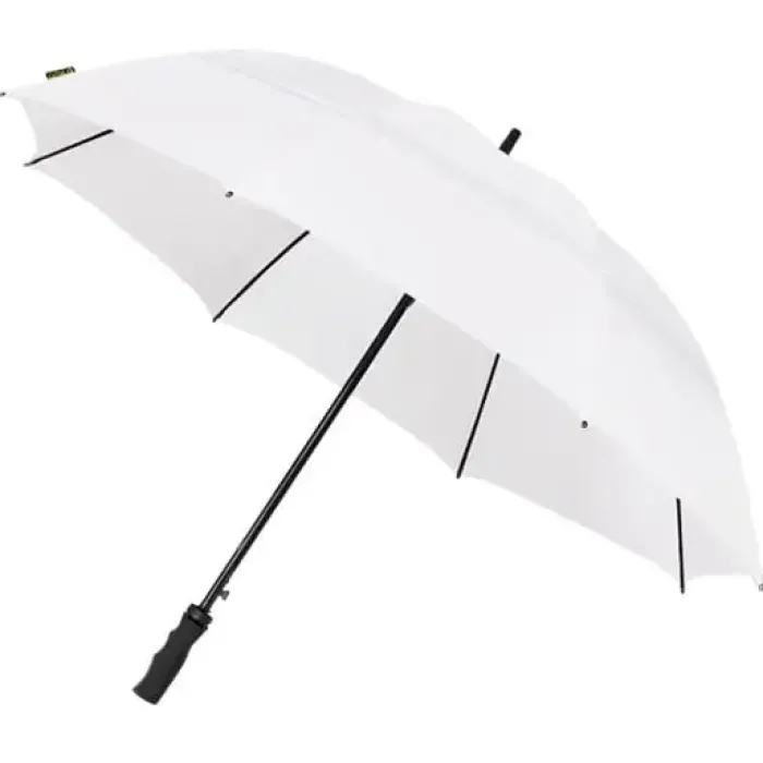 Golf Umbrellas|Bridal Umbrellas-Umbrella Heaven ECO Golf Umbrella – Automatic – Vented – Windproof White