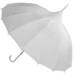 Bridal Umbrellas|Ladies Vintage Umbrellas-Umbrella Heaven Pagoda Umbrella White