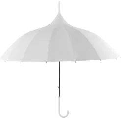 Bridal Umbrellas|Ladies Vintage Umbrellas-Umbrella Heaven Pagoda Umbrella White