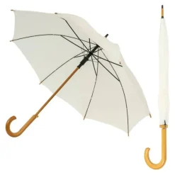 Bridal Umbrellas|Ladies Walking-Umbrella Heaven Wood Stick Umbrella – Ivory